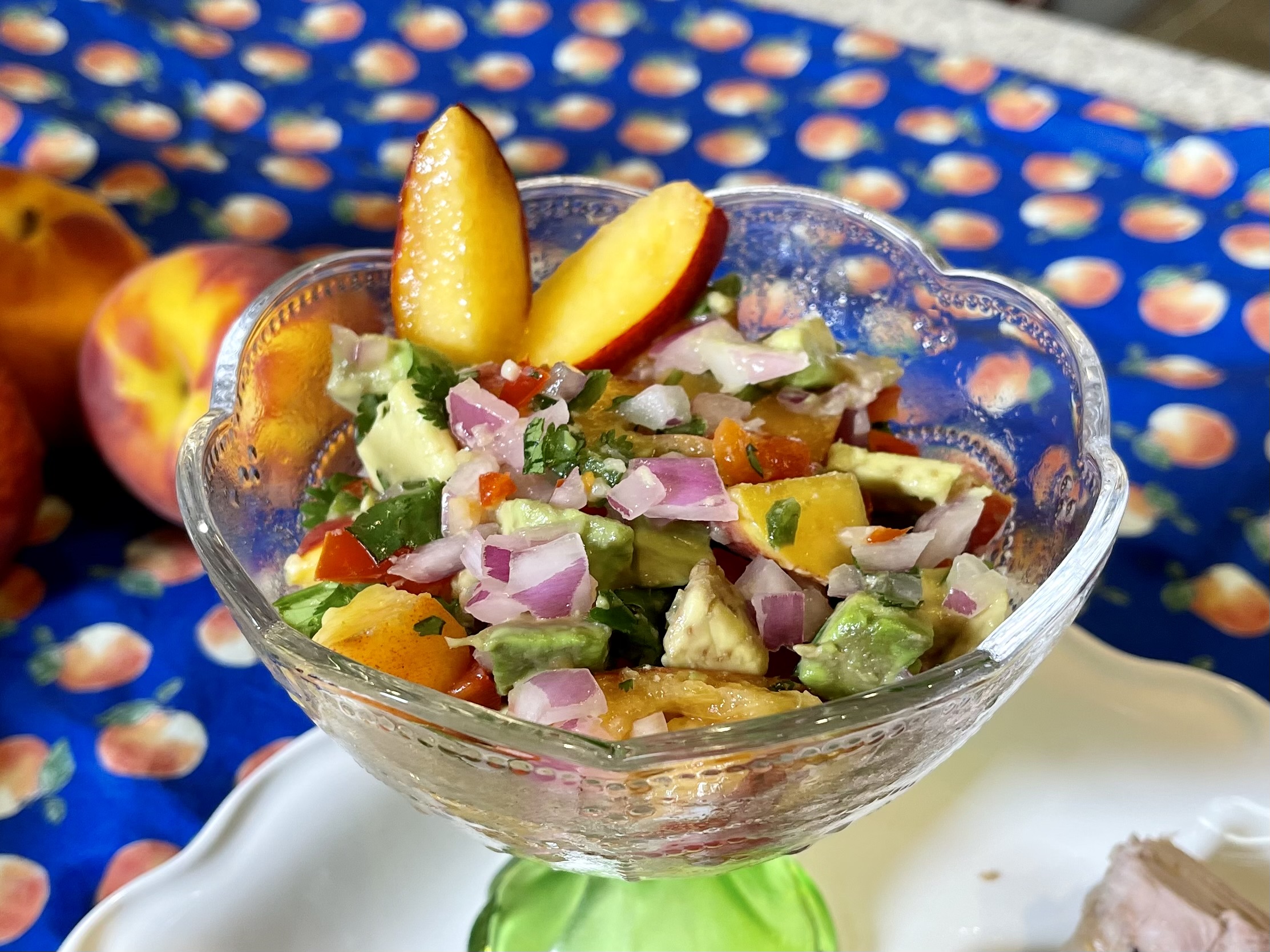 Peach Avocado Salsa Farm Monitor