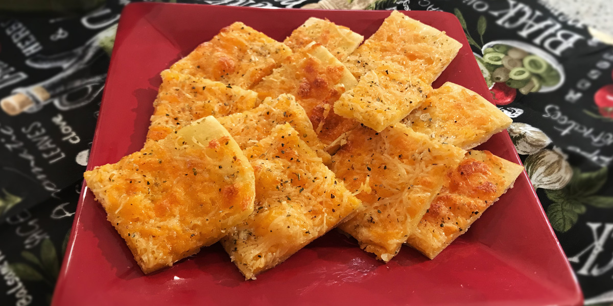 Cheesy Flatbread Farm Monitor