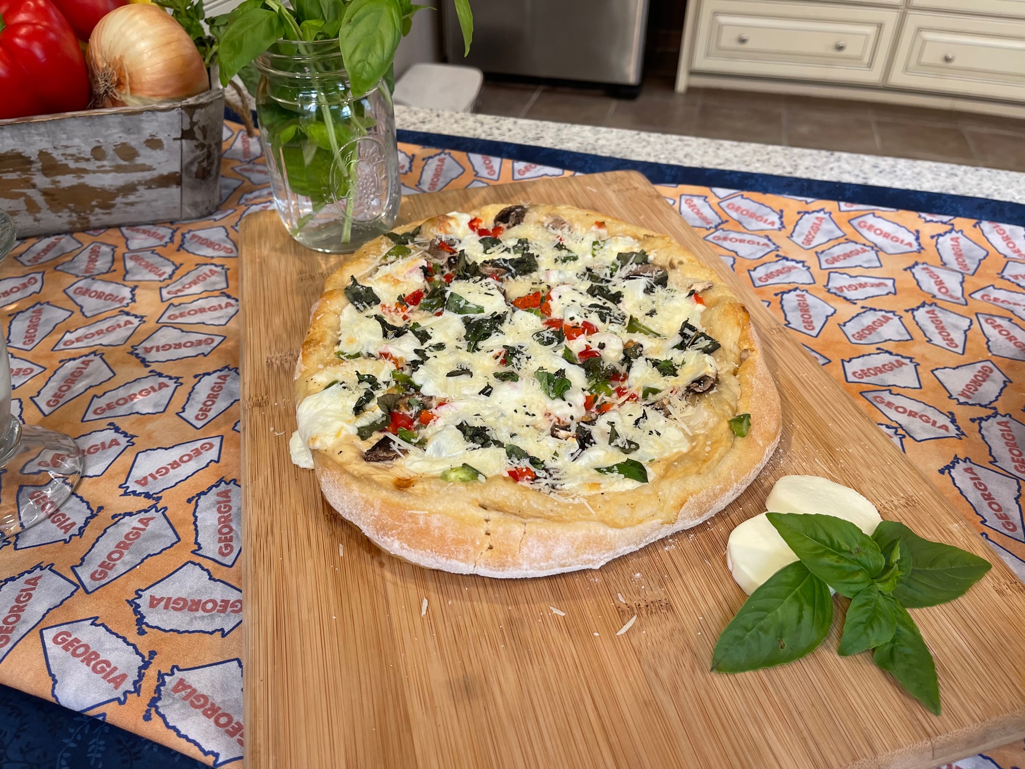 White Vegetable Pizza - Farm Monitor