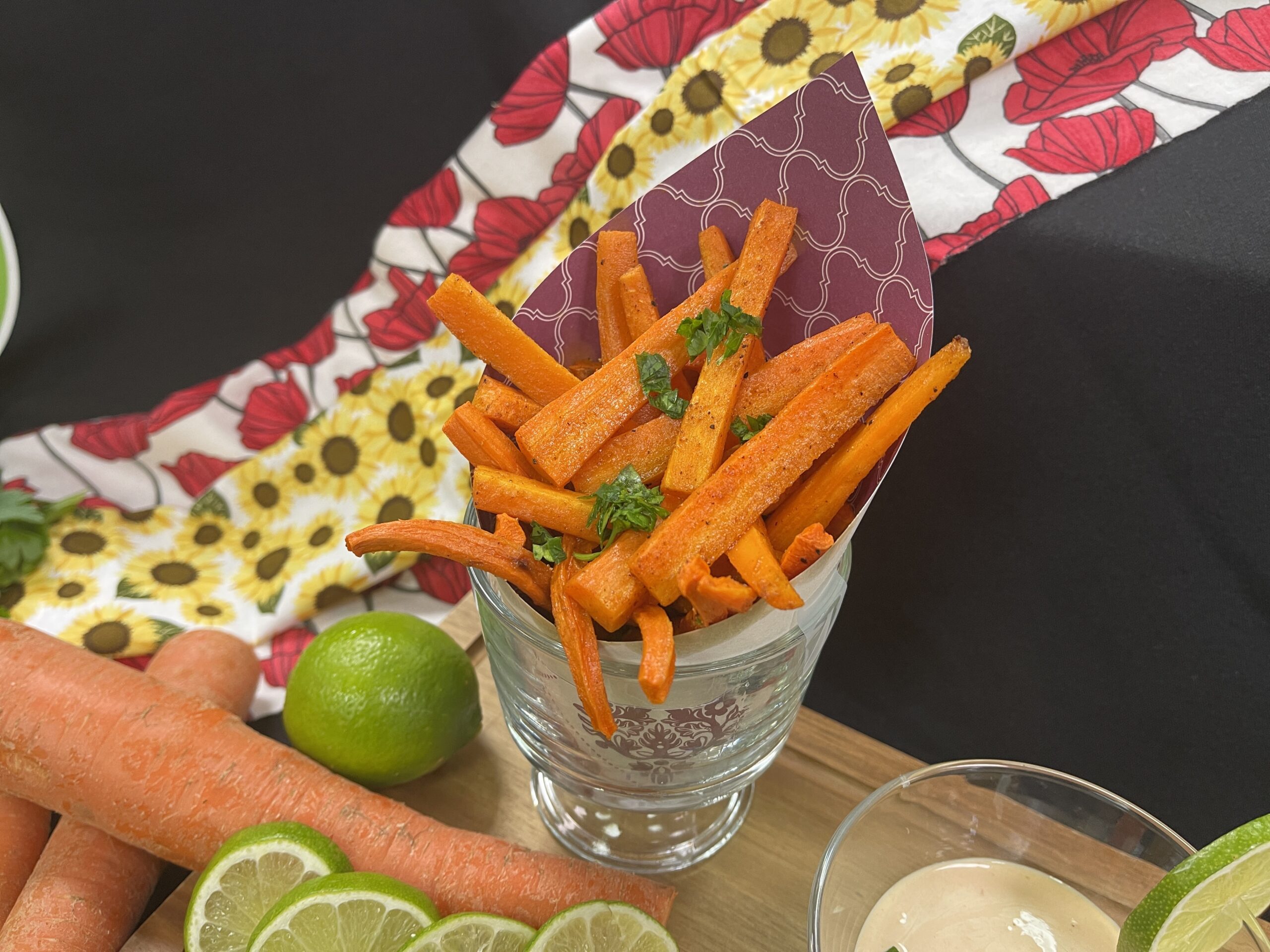 Carrot Fries with Tangy Dipping Sauce - Farm Monitor